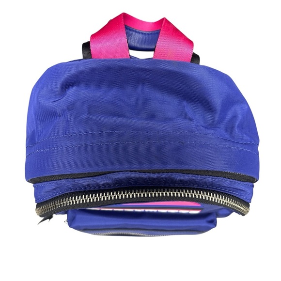 MARC JACOBS | Nylon Logo Backpack | Blue Pink Black - Picture 4 of 12